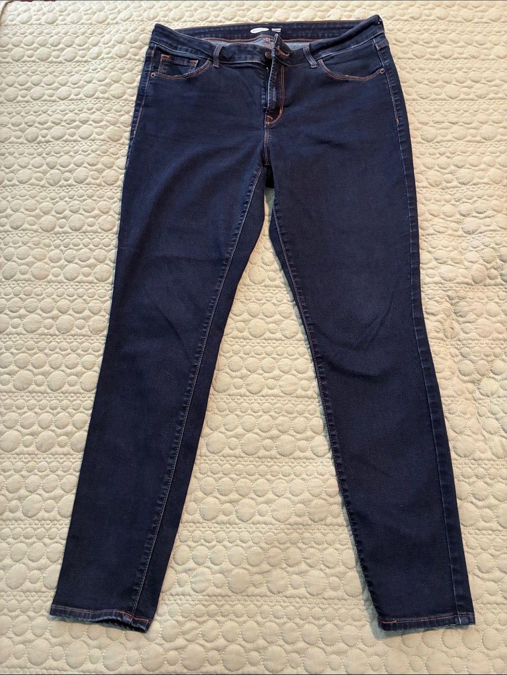 Old Navy Rockstar Super Skinny Women's Dark Blue Skinny Jeans